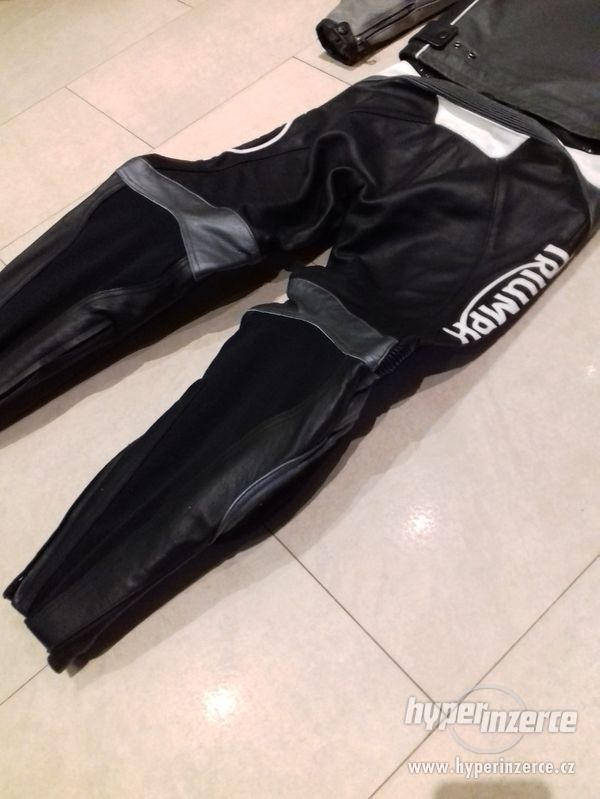 Alpinestars-Triumph-Pánská kožená moto kombinéza-dvoudílná - foto 16