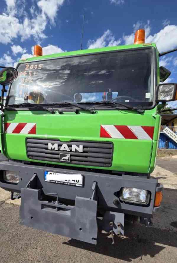 4x4 MAN hák 14.5t komunál 3-vývody kontejner - foto 13