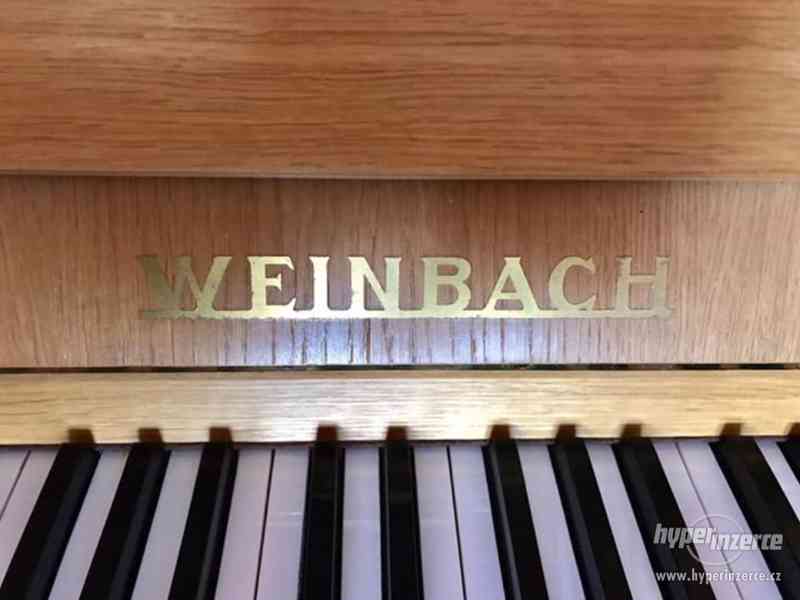 Pianino Weinbach ve velmi dobrém stavu - foto 3