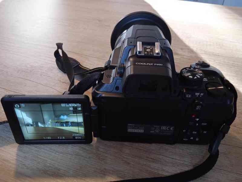 Nikon COOLPIX P950,video 4K,SD karta,brašna - foto 5