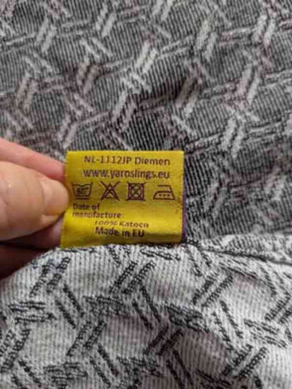 Šatek Yaro Basket Black - foto 3