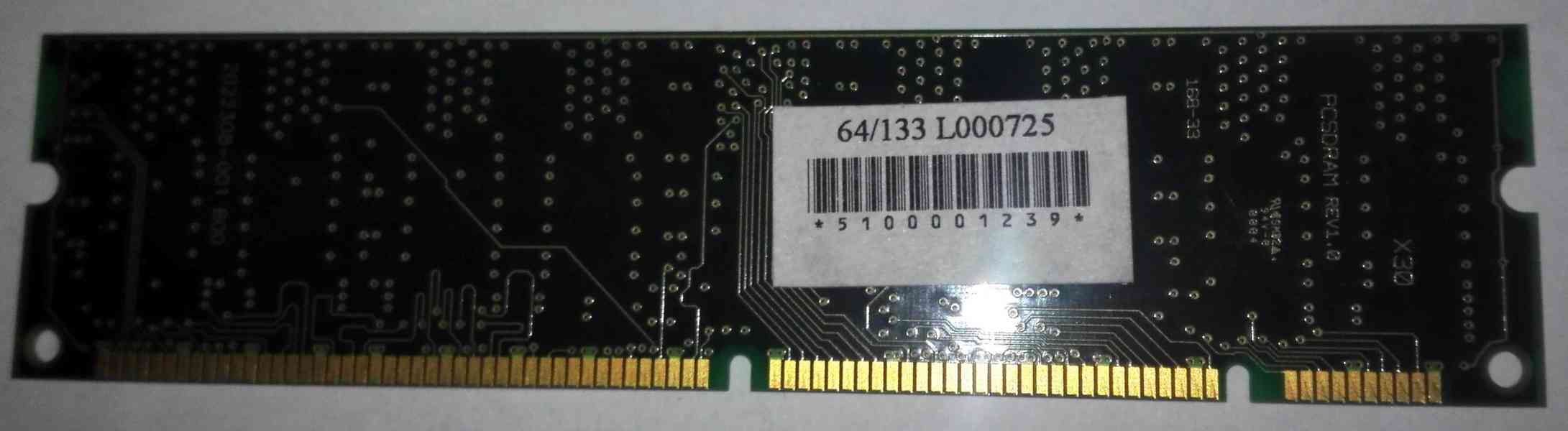 Paměť RAM do PC SDRAM PC133 - foto 2