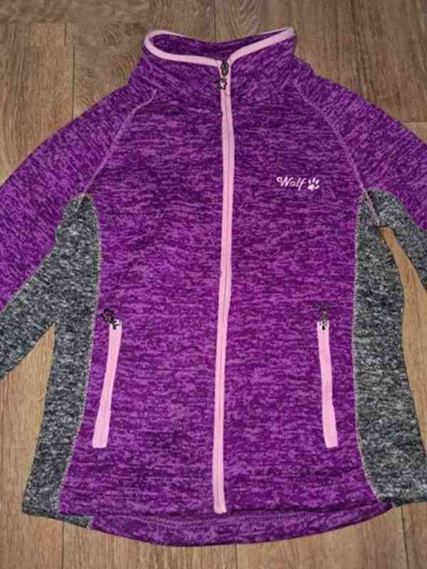 Zimní mikina Wolf - pěkný stav - foto 4