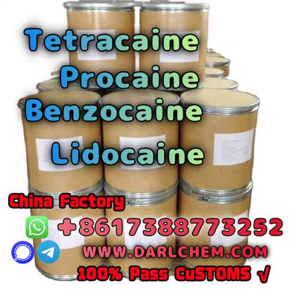 Lidocaine Benzocaine Procaine raw Powder 137-58-6 Factory - foto 3