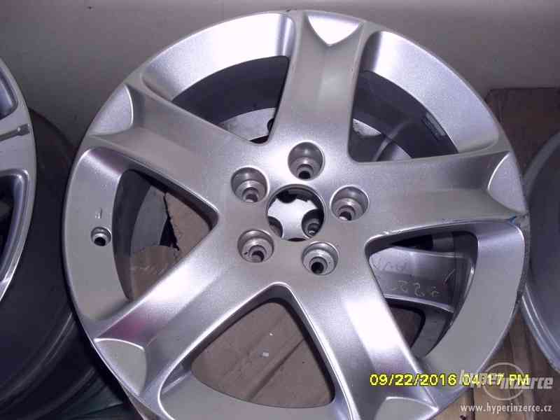ALU KOLA SADA 7 X 17 ET 48, 56 DĚR ORIGINÁL NA PEUGEOT 407 - foto 1