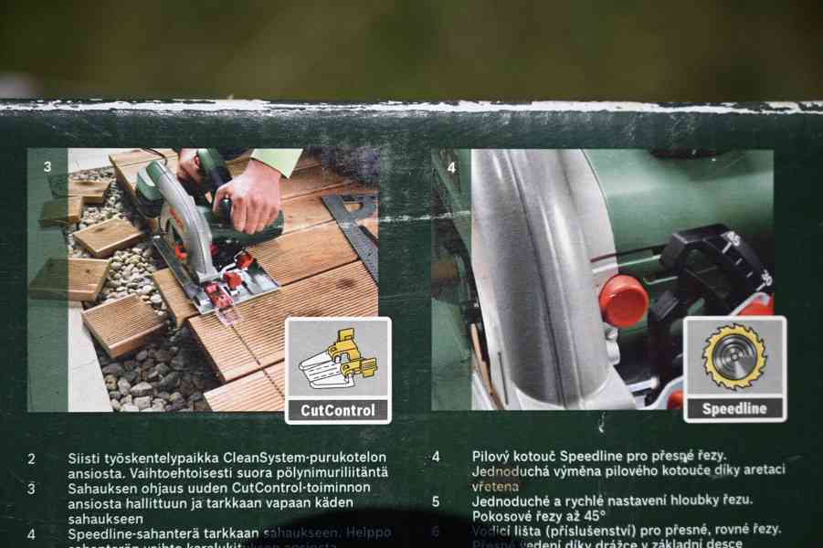 Okružní pila Bosch PKS 55 A + kotouč - foto 7