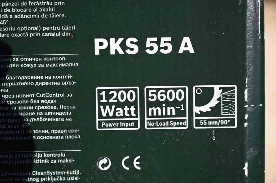 Okružní pila Bosch PKS 55 A + kotouč - foto 10