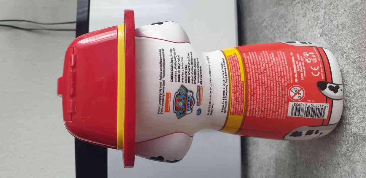 Sprchový gel Tlapková patrola 400ml - foto 2