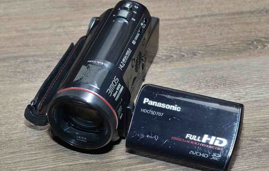 Panasonic HDC-SD707 **Full HDV 1080/50p*OIS*3MOS - foto 3