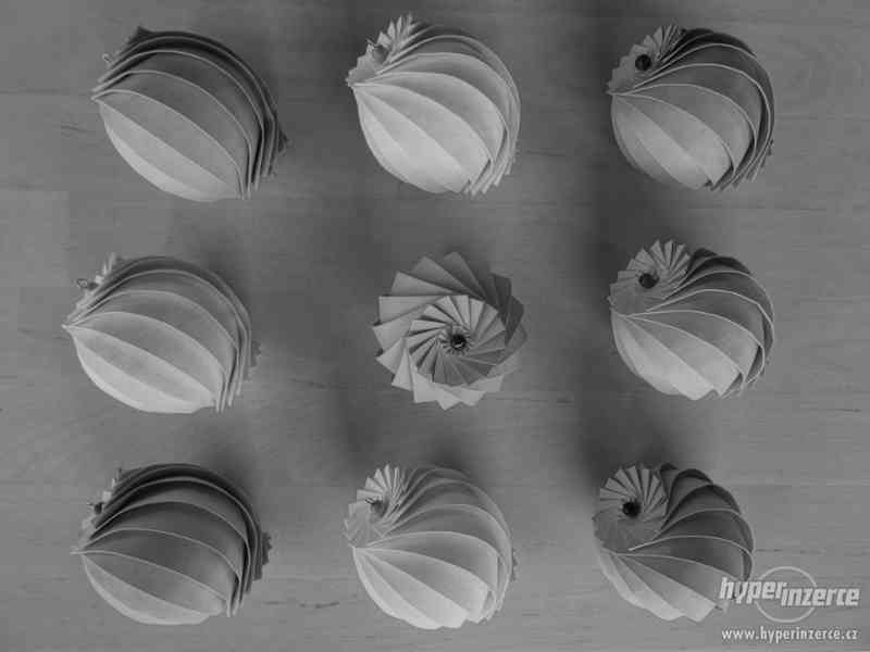 Sada dekoračních origami koulí z papíru SD03 - foto 16