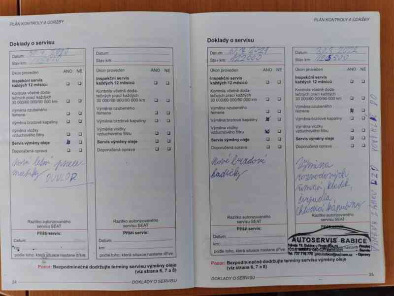 SEAT IBIZA 1.4 16V ČR,SERVISKA - foto 29