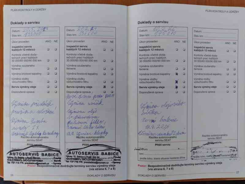 SEAT IBIZA 1.4 16V ČR,SERVISKA - foto 28