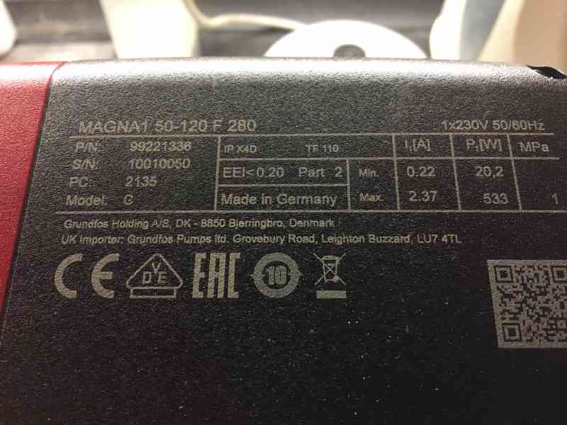 Elektronické oběhové čerpadlo - foto 1