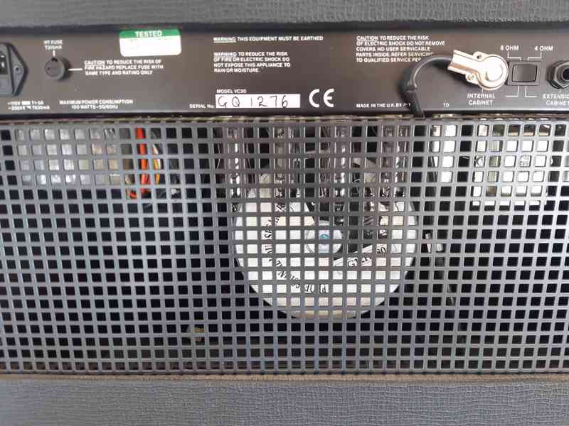 Vintage Kombo LANEY VC30 + BOX LANEY GS112VE + nožní spínač - foto 9