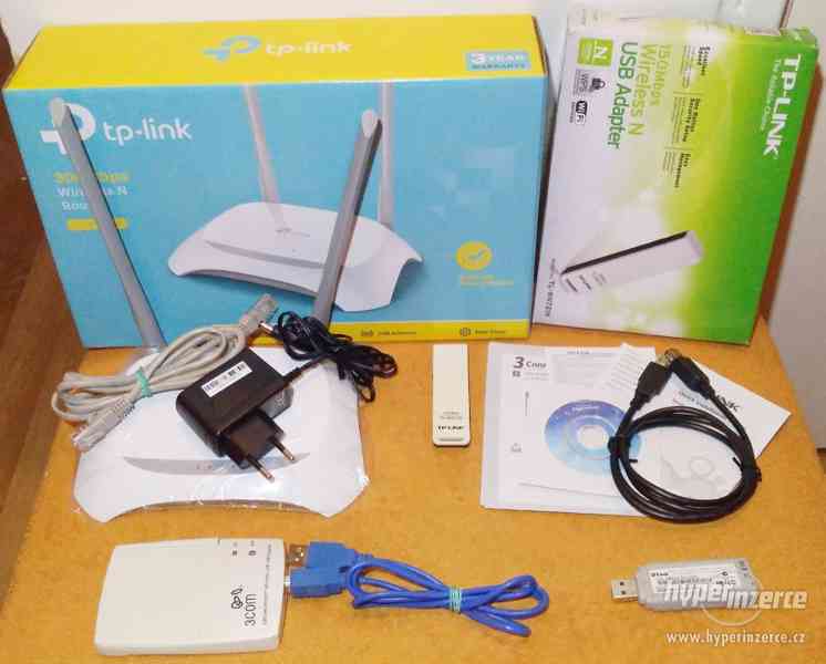 Wi-Fi TP-Link +3x USB Wi-Fi TP-link- D-Link- 3Com. - foto 1