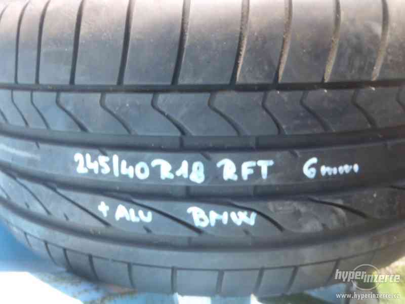BMW originál alu kola 18" s pneu 245/40 R18 - foto 3