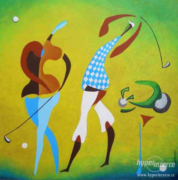 Originální golfové obrazy na prodej - foto 6
