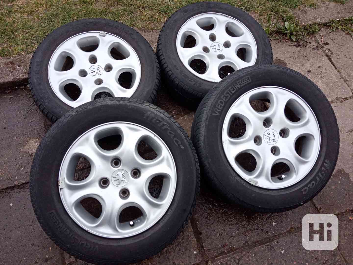 Obutá Alu kola 14ky 4x108 PEUGEOT CITROEN - dobírka možná - foto 1