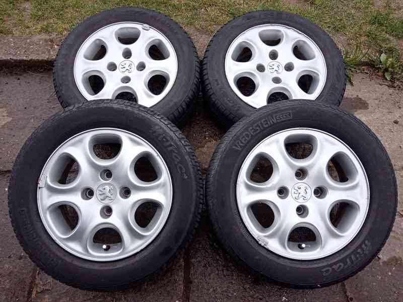 Obutá Alu kola 14ky 4x108 PEUGEOT CITROEN - dobírka možná - foto 3