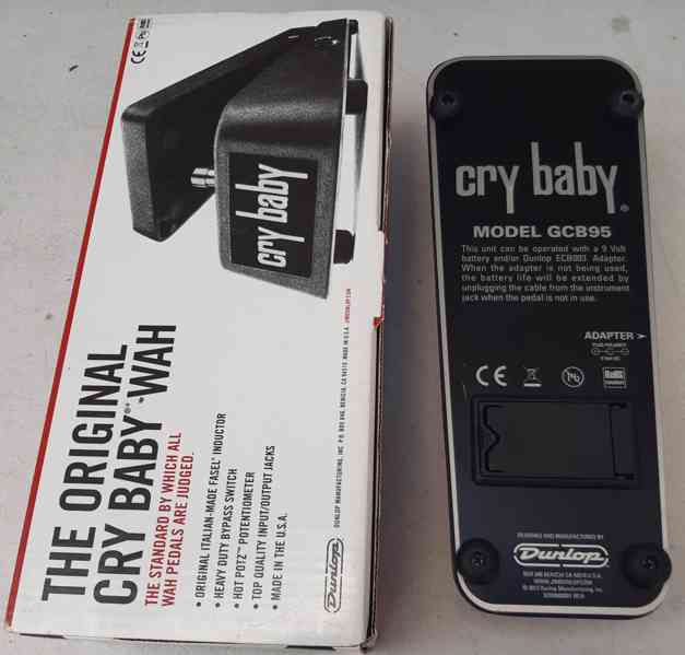 CRY BABY ORIGINAL WAH PEDAL - foto 2