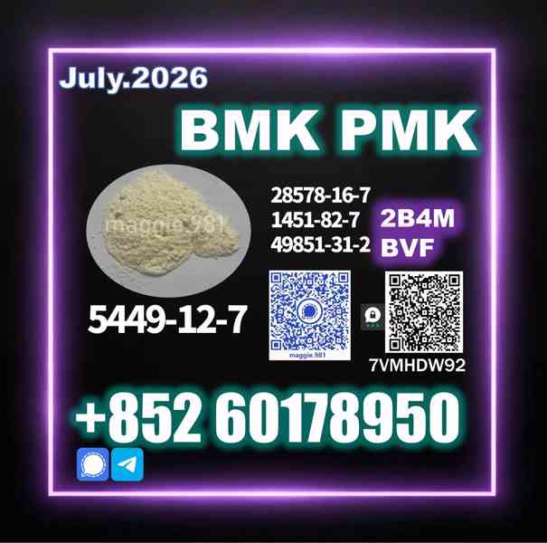 Reliable Vendor CAS 5449-12-7 New BMK PMK