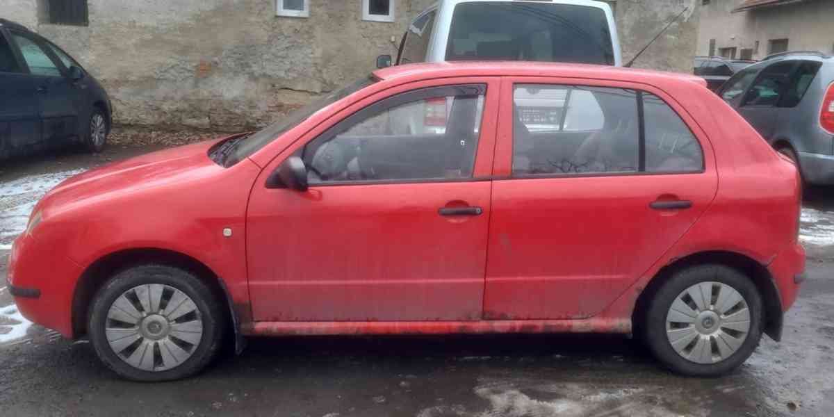 Prodám díly z ŠKODA FABIA 1,4 44kW,2001,AZE - foto 3