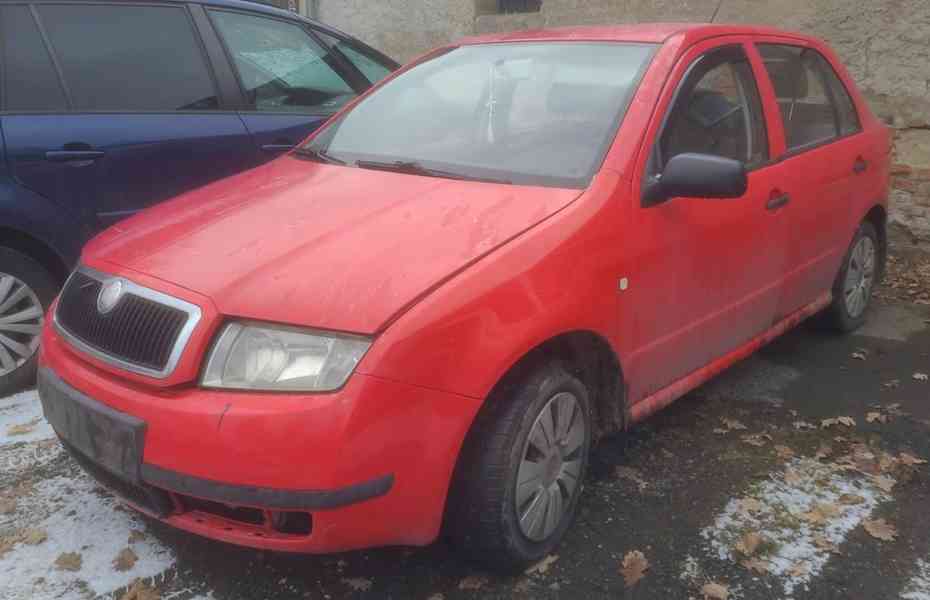 Prodám díly z ŠKODA FABIA 1,4 44kW,2001,AZE - foto 2