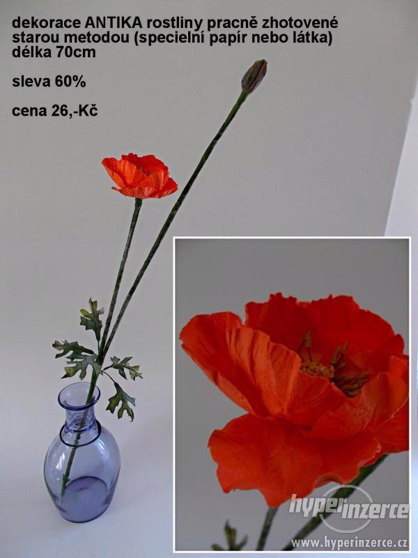 Umělé květiny , 60% sleva a akce 2+1 zdarma. - foto 36