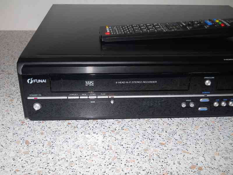 DVD-HDD-VHS rekordér Funai TD6D-D4413DB - foto 5