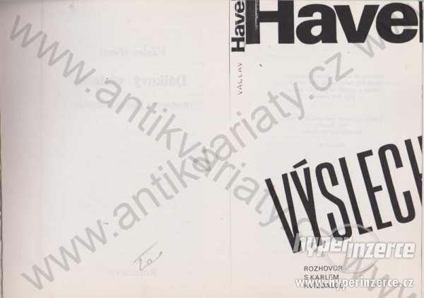 Dálkový výslech Václav Havel samizdat - foto 1