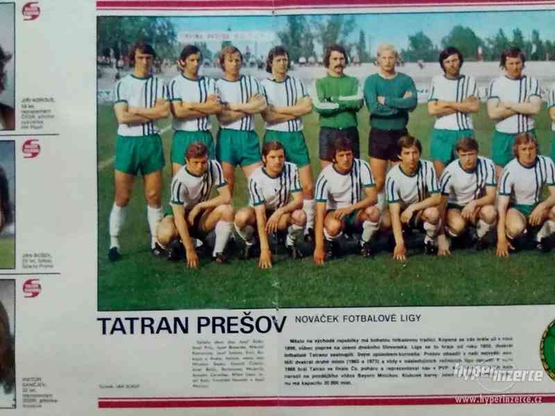 Tatran Prešov 1977 - fotbal - foto 1