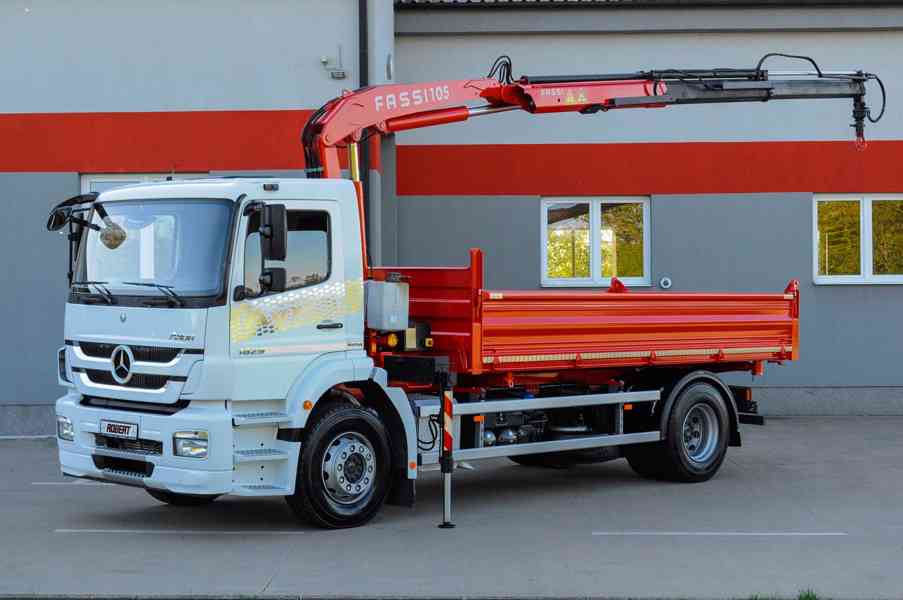 MERCEDES AXOR 1829 TŘÍSTRANNÝ SKLÁPĚČ HYDRAULICKÁ RUKA EU-5 - foto 107