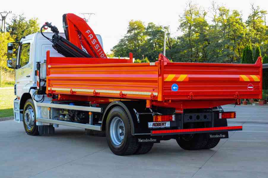 MERCEDES AXOR 1829 TŘÍSTRANNÝ SKLÁPĚČ HYDRAULICKÁ RUKA EU-5 - foto 5