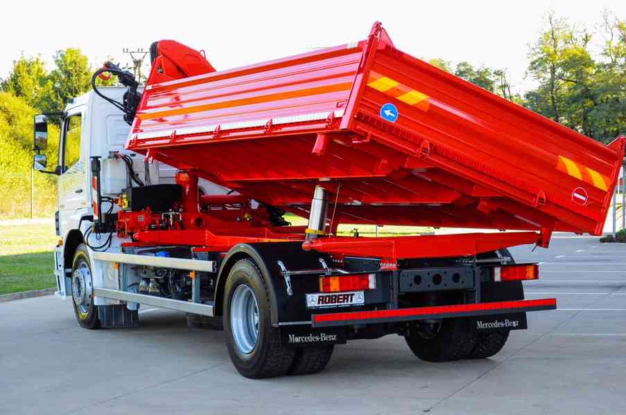 MERCEDES AXOR 1829 TŘÍSTRANNÝ SKLÁPĚČ HYDRAULICKÁ RUKA EU-5 - foto 101
