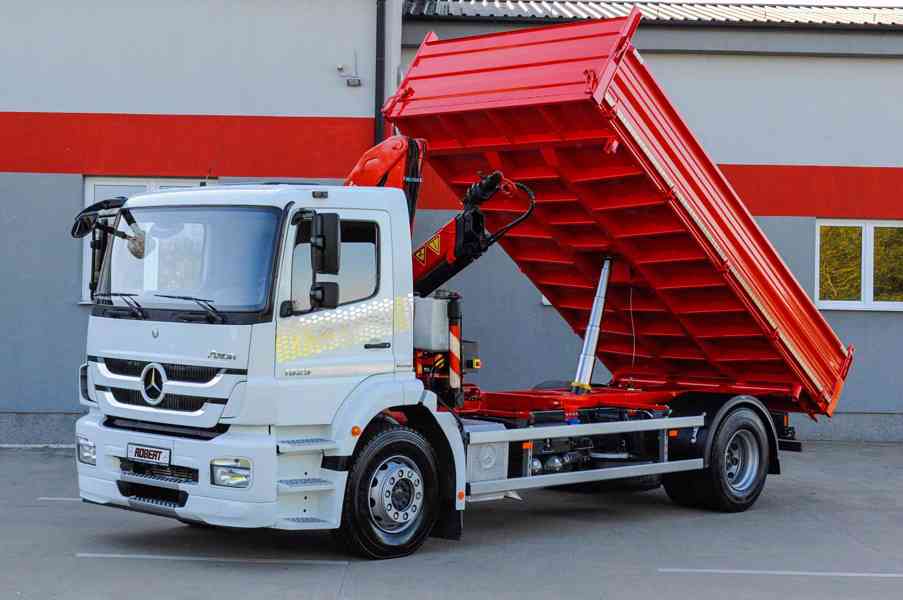 MERCEDES AXOR 1829 TŘÍSTRANNÝ SKLÁPĚČ HYDRAULICKÁ RUKA EU-5 - foto 96