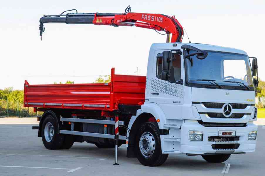 MERCEDES AXOR 1829 TŘÍSTRANNÝ SKLÁPĚČ HYDRAULICKÁ RUKA EU-5 - foto 108