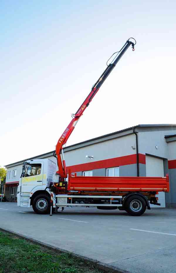 MERCEDES AXOR 1829 TŘÍSTRANNÝ SKLÁPĚČ HYDRAULICKÁ RUKA EU-5 - foto 104