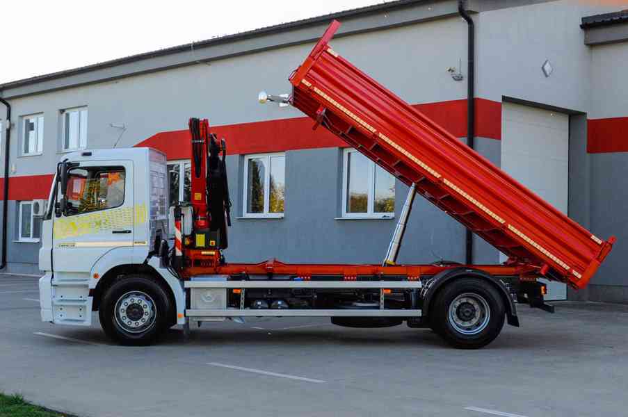 MERCEDES AXOR 1829 TŘÍSTRANNÝ SKLÁPĚČ HYDRAULICKÁ RUKA EU-5 - foto 97
