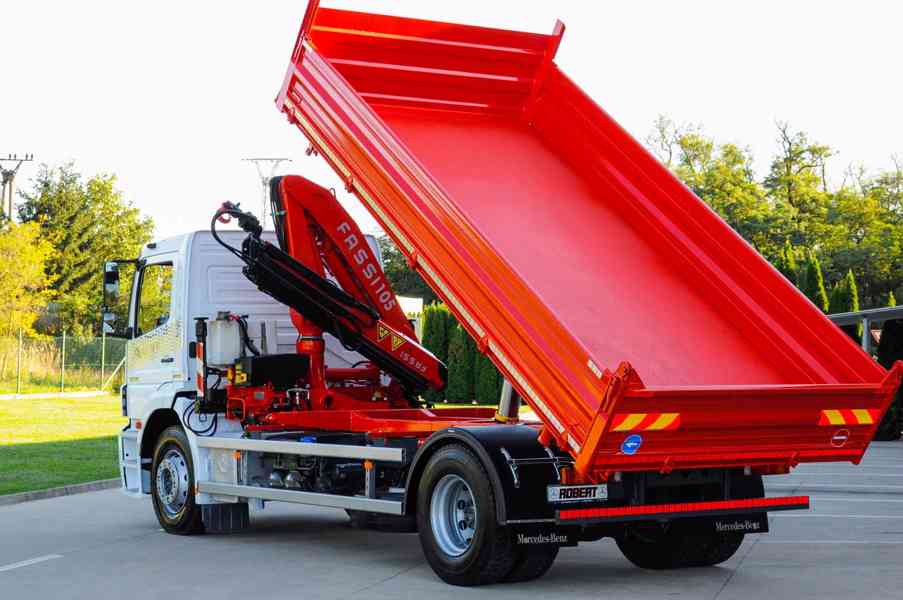 MERCEDES AXOR 1829 TŘÍSTRANNÝ SKLÁPĚČ HYDRAULICKÁ RUKA EU-5 - foto 98