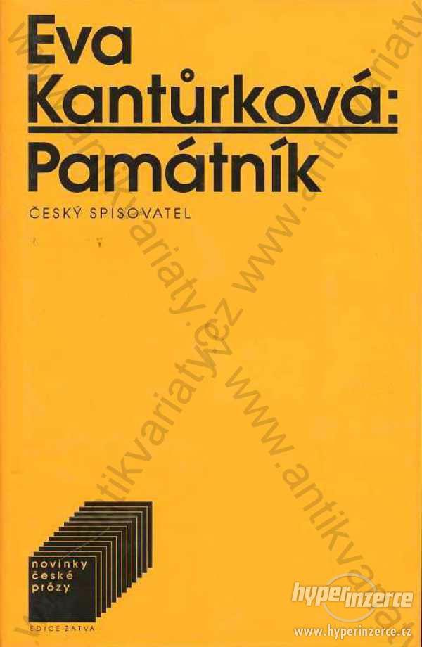 Památník Eva Kantůrková Český spisovatel 1994 - foto 1