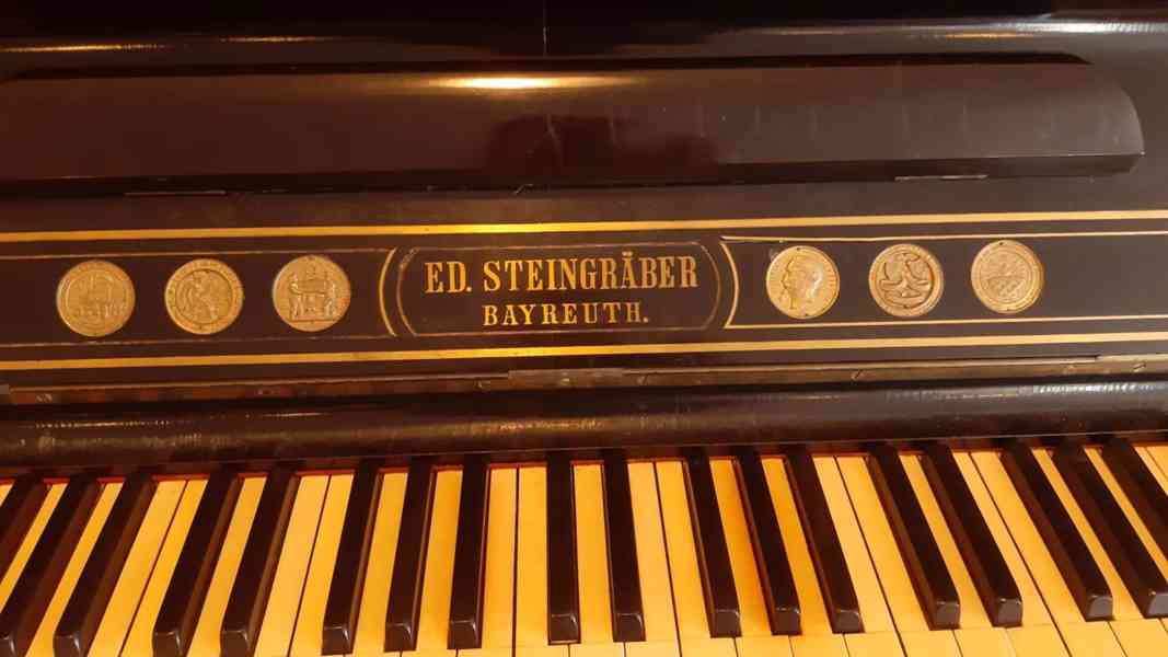 Starožitný klavír Steingreaber r.v. 1865 - foto 2