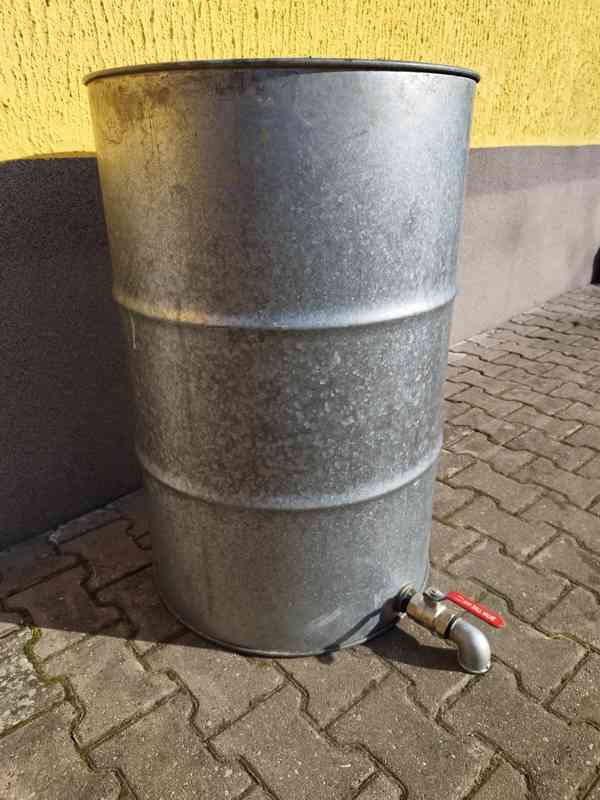 Prodám 200 l sud s kohoutem. - foto 4