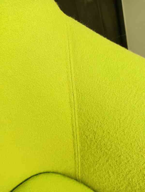 2x zelená otočná a výškově nastavitelná křesla... - foto 7