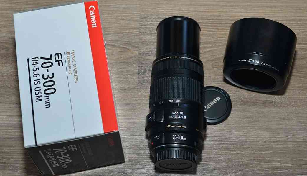 Canon EF 70-300mm F/4-5.6 IS USM **F.F. TELE-ZOOM - foto 3