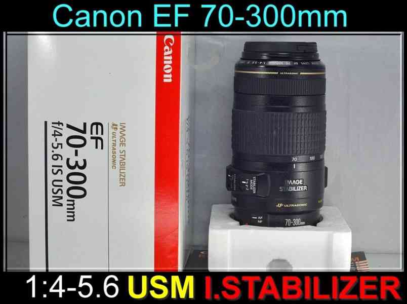 Canon EF 70-300mm F/4-5.6 IS USM **F.F. TELE-ZOOM - foto 1