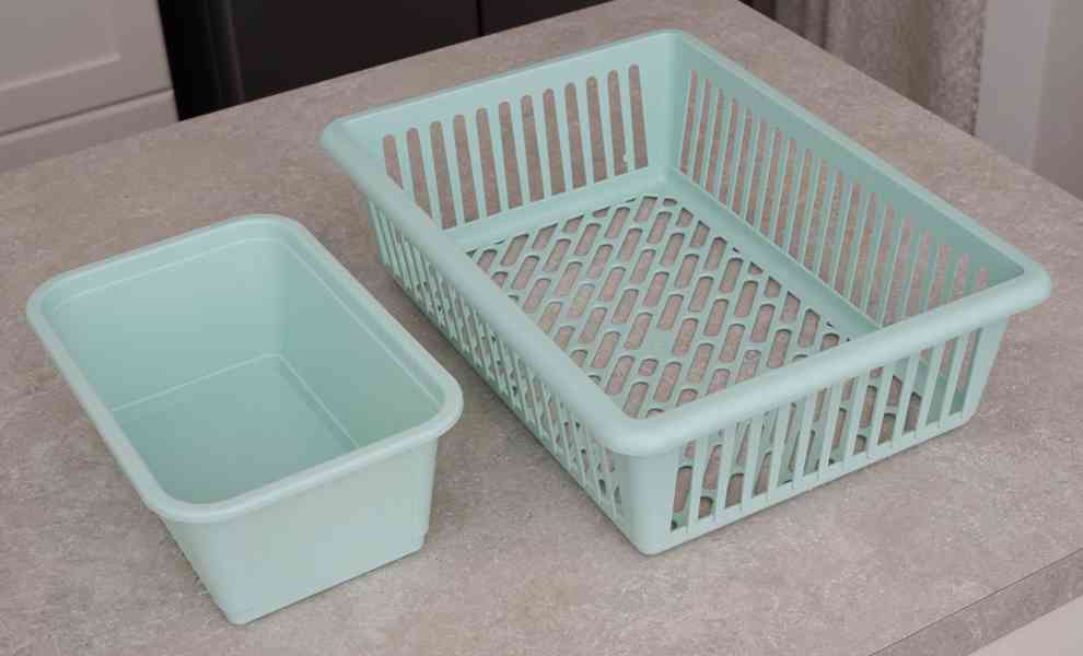 plastové košíky 4 ks - foto 3
