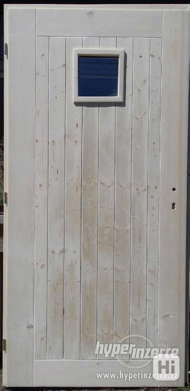 Smrkové palubkové dveře nové (s nebo bez zárubně) - foto 4
