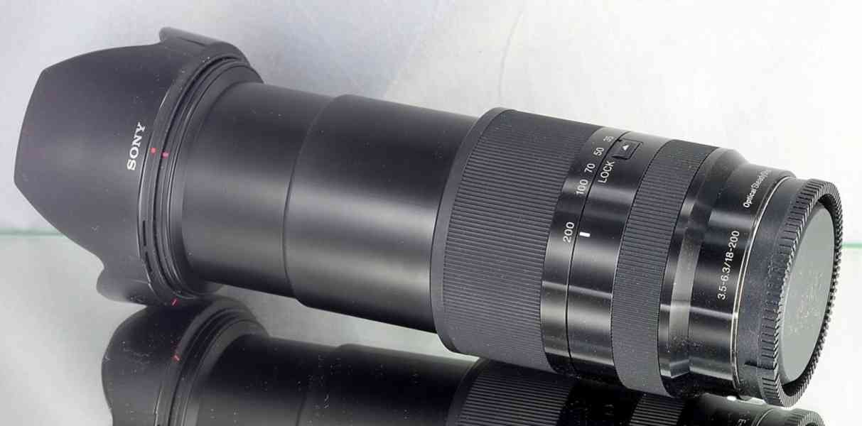 Sony E 18-200mm 3.5-6.3 OSS *APS-C Zoom E mount - foto 9