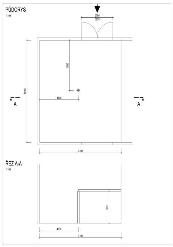 Pronájem skladu - stodoly Holasice, 117 m2 - foto 6