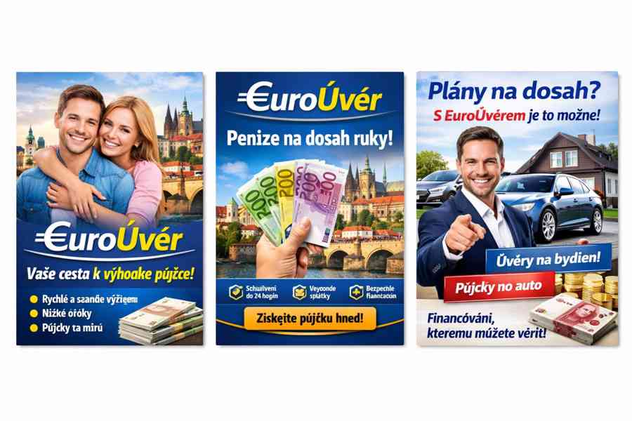 PŮJČKY AŽ 1 000 000 EUR BEZ KONTROLY ÚVĚROVÉ SCHVÁLENOSTI - foto 2